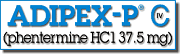 Adipex-P (Phentermine HCL diet pill) medication