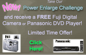 Free Fuji camera or Panasonic DVD player - limited time offer